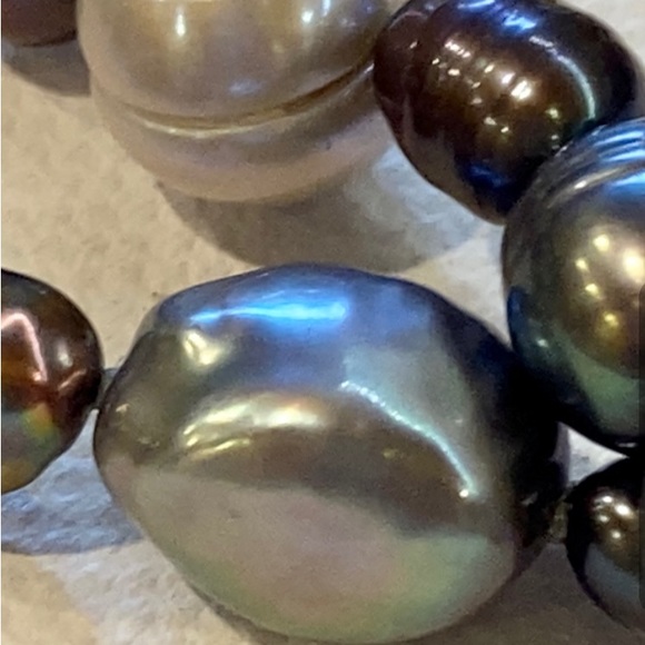 Honora Multicolor Cultured Freshwater Pearl Necklace, 36" single strand - Picture 8 of 9